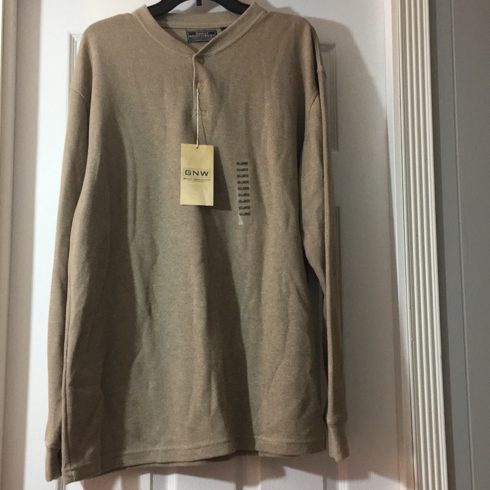 GREAT NORTHWEST XXL MEN’S KNIT SHIRT NWT